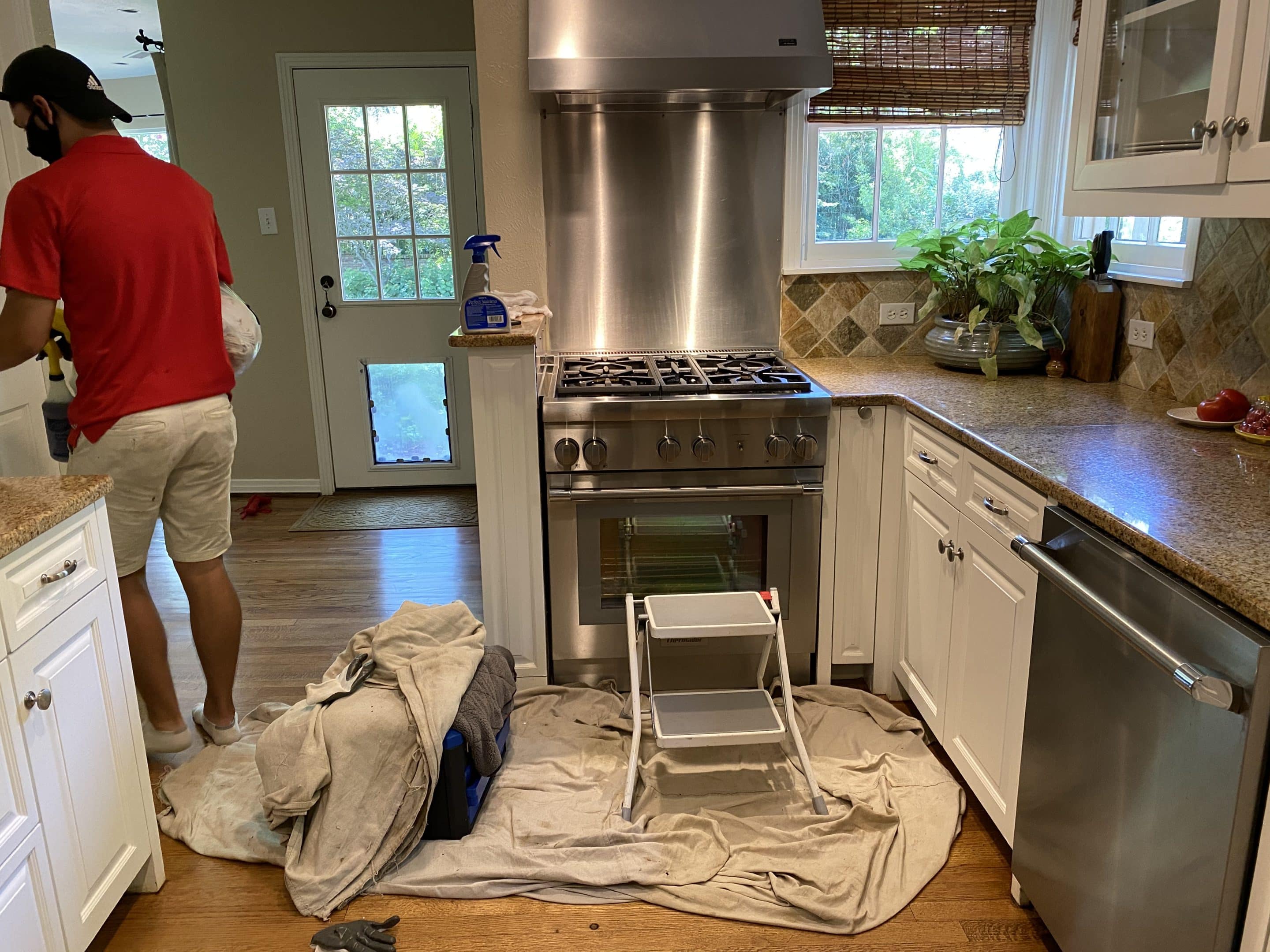 Residential range hood repair